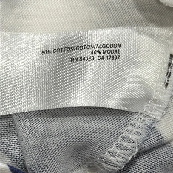 OLD NAVY Dress Fit and Flare Navy and White Chevron Striped MEDIUM - Picture 14 of 15